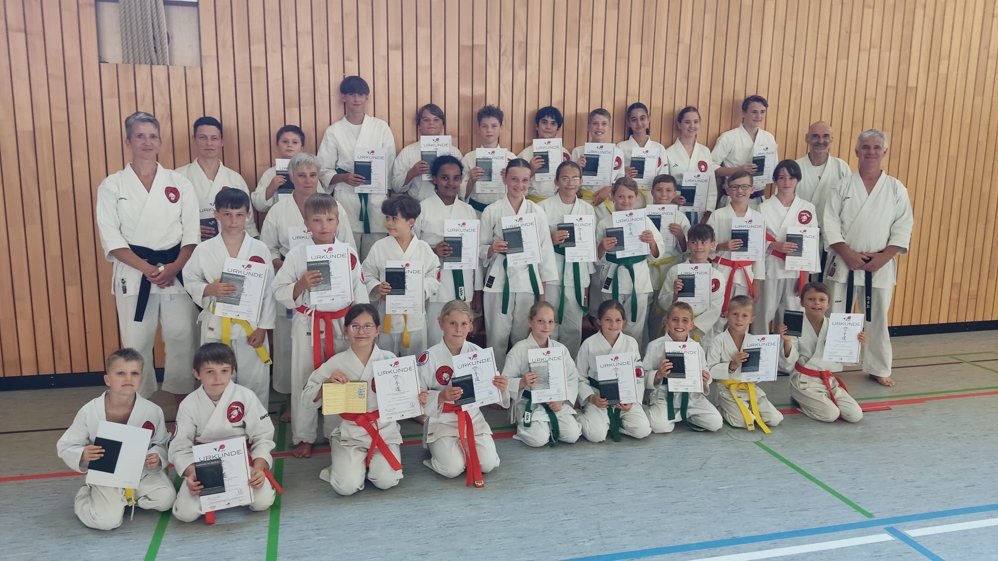 Lehrgang Strauss 5 Prüflinge